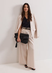 Amble Linen Trouser - Stone