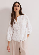 Daisy Poplin Blouse - Ivory