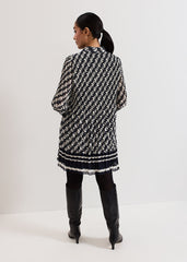 Petite Eleanor Dress - Navy/Ivory