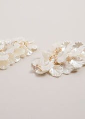 Petal Earrings - Ivory