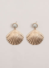 Shell Earrings - Gold