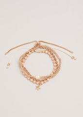 Bead Bracelet Pack - Gold