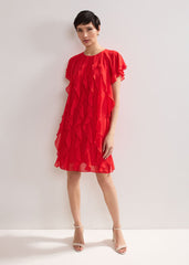Claudette Dress - Red