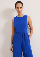 Marta Plain Jumpsuit - Blue