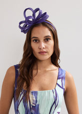 Bow Headband - Purple