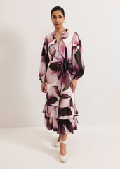 Petite Clarra Dress - Purple