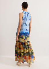 Painterly Maxi Dress - Multi