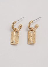 Mini Hoop Earrings - Gold