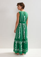 Ida Floral Dress - Green
