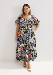 Asa Floral Dress - Multi
