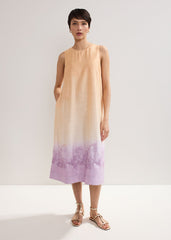 Elida Ombre Dress - Orange