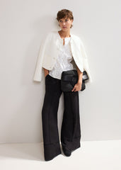 Tilda Broderie Top - White