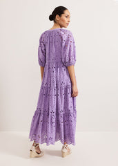 Lorhna Midaxi Dress - Lilac