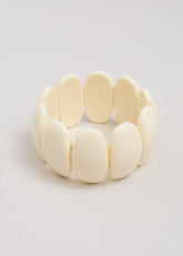 Oval Bracelet - Ivory