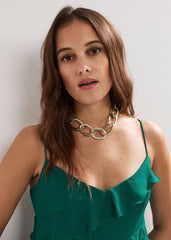 Link Necklace - Gold