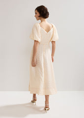 Bonnie Midi Dress - Cream