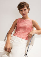 Clemmie Texture Top - Orange