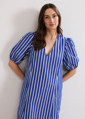 Lotty Midi Dress - Blue