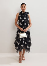 Petite Lucinda Dress - Black Multi