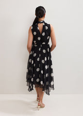 Petite Lucinda Dress - Black Multi