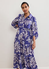 Petite Coralie Dress - Blue