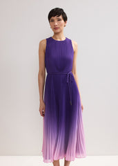 Simara Ombre Midi Dress - Purple