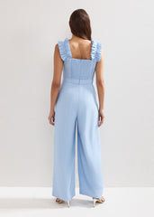 Moira Blue Jumpsuit - Blue