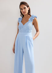 Moira Blue Jumpsuit - Blue