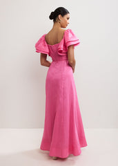 Rhianna Midi Dress - Pink