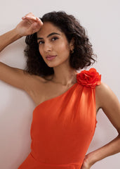 Joseline Dress - Orange