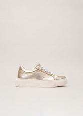 Metallic Trainer - Gold
