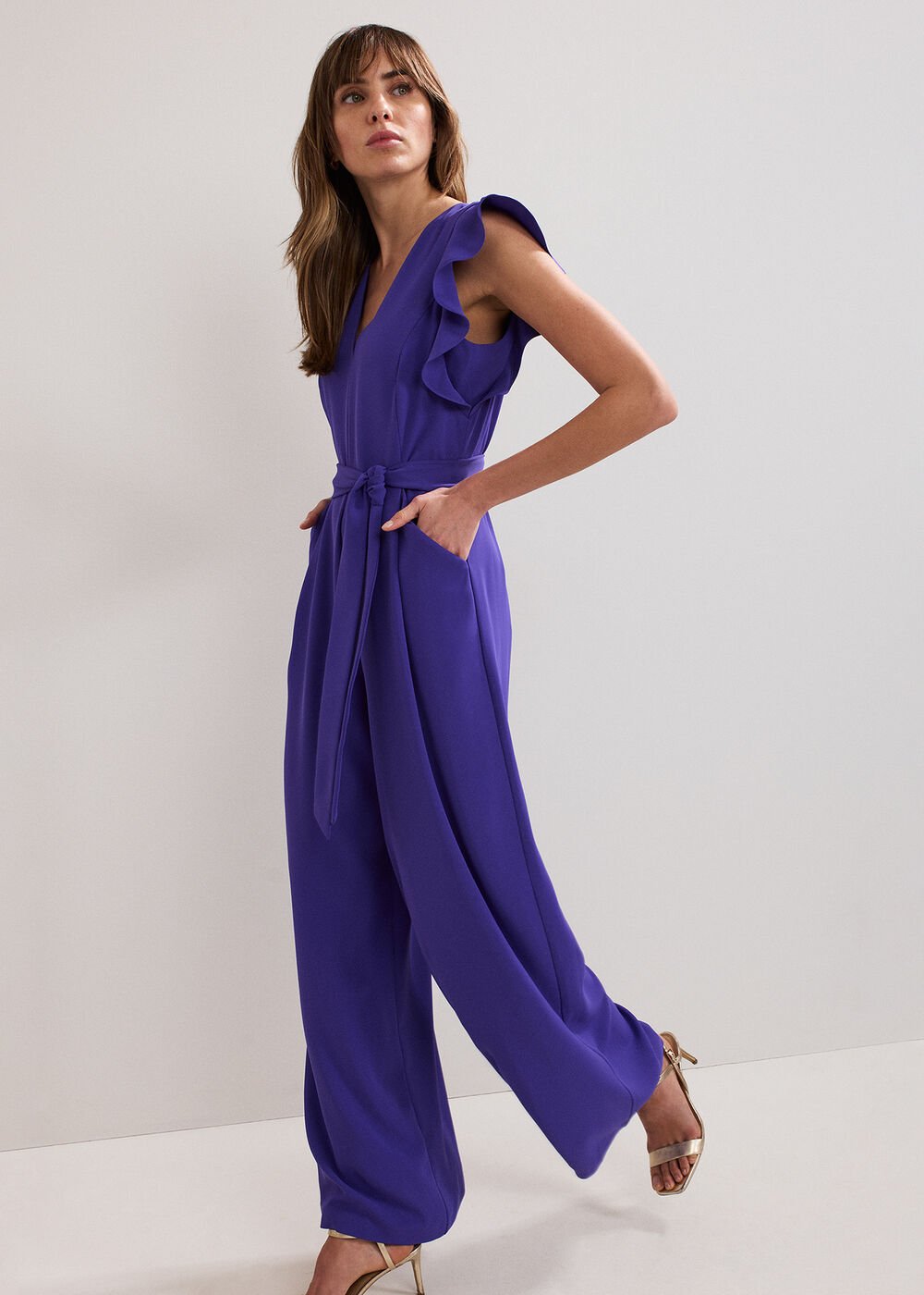 Kallie Jumpsuit - Purple