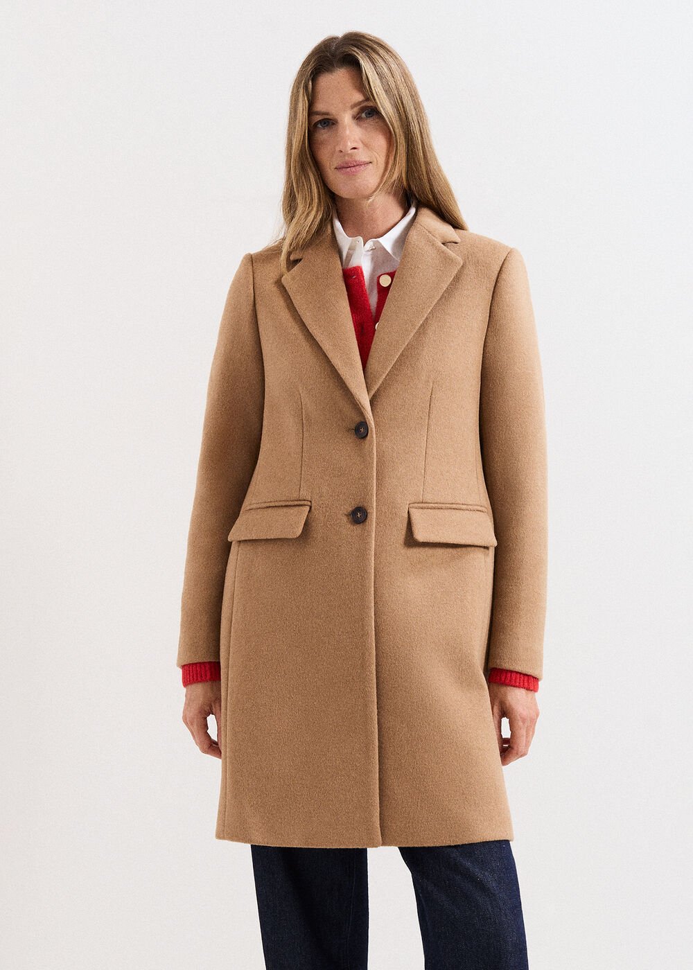 Petite Lydia Coat - Camel
