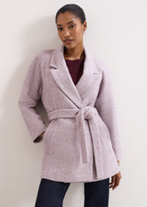 Niamh Wrap Coat - Lilac