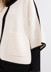 Luna Boxy Jacket - Ivory
