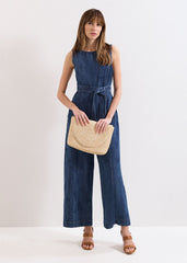 Matilde Denim Jumpsuit - Indigo