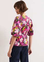 Pia Floral Blouse - Multi