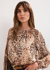 Rafaella Blouse - Neutral