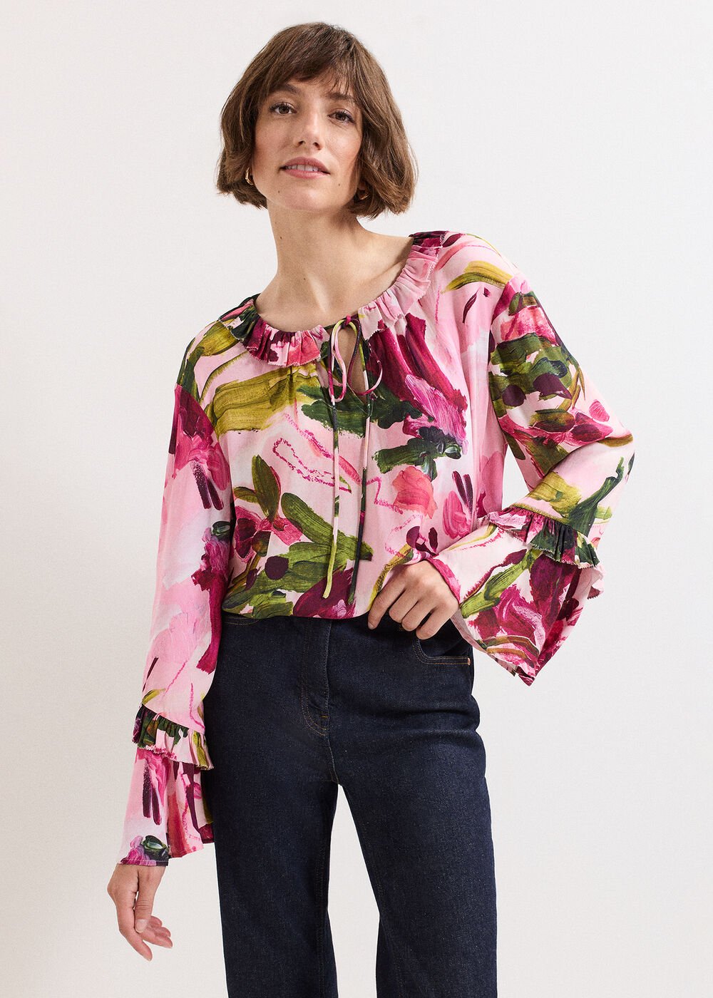 Andi Floral Blouse - Multi