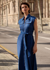 Luiza Denim Dress - Denim