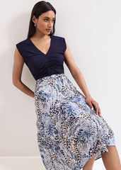 Adola Animal Skirt - Blue