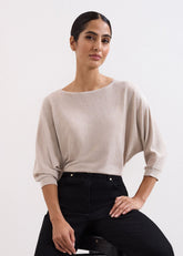 Sequin Cristine Knit - Gold