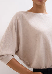 Sequin Cristine Knit - Gold