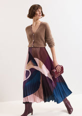 Petite Elmina Skirt - Purple