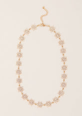 Snowflake Necklace - Gold