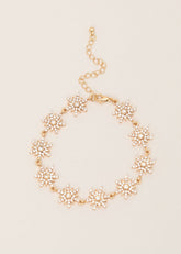 Snowflake Bracelet - Gold