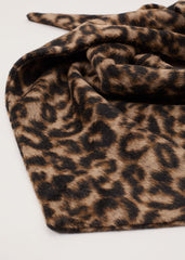 Leopard Print Scarf - Multi