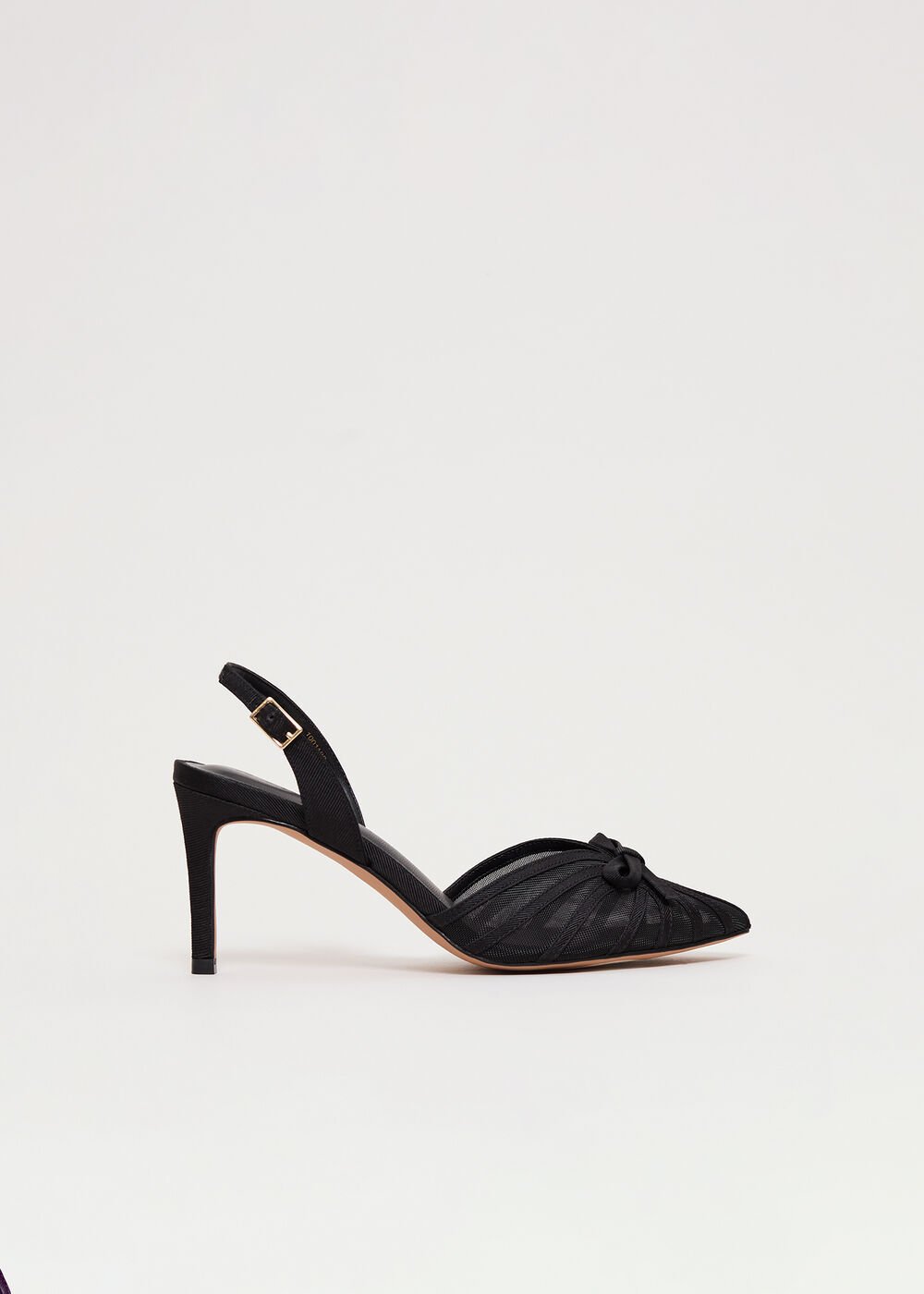 Grosgrain Slingback - Black