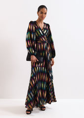 Ellia Shimmer Dress - Multi