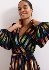 Ellia Shimmer Dress - Multi